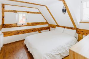 Posteľ alebo postele v izbe v ubytovaní Forest View Cottage