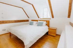 Posteľ alebo postele v izbe v ubytovaní Forest View Cottage