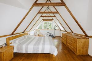 Posteľ alebo postele v izbe v ubytovaní Forest View Cottage