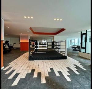 Γυμναστήριο ή/και όργανα γυμναστικής στο Luxury Penthouse Suite in La Carolina