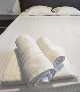 Postel nebo postele na pokoji v ubytování Green Diamond