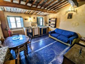 Posezení v ubytování Poggio Alla Pieve Relais