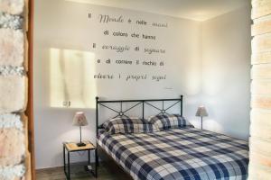 Postel nebo postele na pokoji v ubytování B&B Cuor Di Lavanda