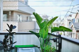 Balkon oz. terasa v nastanitvi アキラ商事
