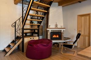 Posezení v ubytování Apartman Rujka
