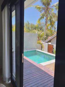 Kolam renang di atau dekat dengan Alajyra Villas LUXURY Villa Elisabeth