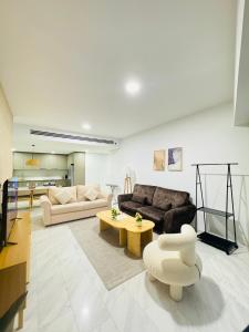 Posezení v ubytování Eaton Service Apartment at KLCC
