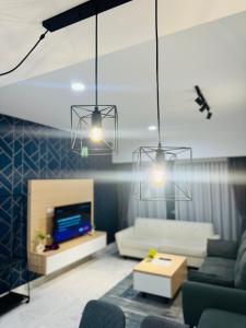 Posezení v ubytování Eaton Service Apartment at KLCC