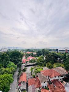 Nespecifikovaný výhled na destinaci Kuala Lumpur nebo výhled na město při pohledu z apartmánu