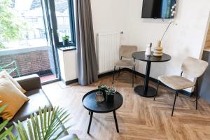 Χώρος καθιστικού στο Studio With A Kitchen And Bathroom - Vilmos OLD