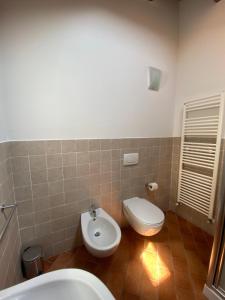 Koupelna v ubytování Foresteria dell'Errante