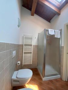 Koupelna v ubytování Foresteria dell'Errante