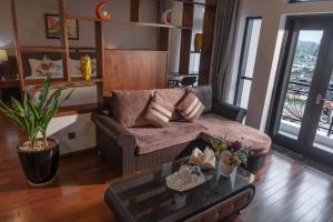Posezení v ubytování Canvas Sapa Legend Hotel