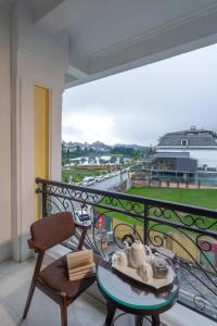 Balkón nebo terasa v ubytování Canvas Sapa Legend Hotel