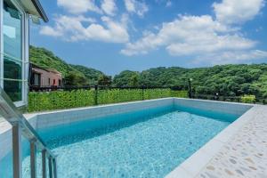 Πισίνα στο ή κοντά στο Yeoncheon Bowbow Aegyeon Pension