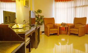Posezení v ubytování Asawann Hotel Nongkhai
