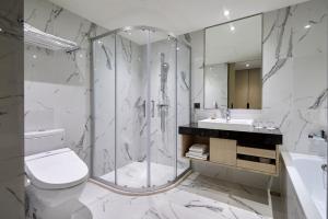 Koupelna v ubytování K Hotel Taipei II