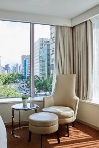 Posezení v ubytování K Hotel Taipei II