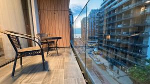 Μπαλκόνι ή βεράντα στο Sea View Apartment in Batumi - Rainbow Residence
