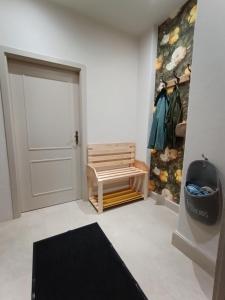 Posezení v ubytování Minicamping und B&B Apartment Hintergarten