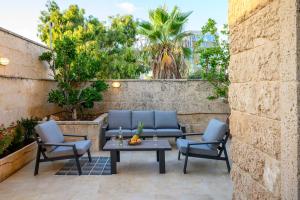Posezení v ubytování Junes jaffa Luxury Apartments