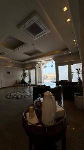 Зона вітальні в Gulf Crown Hotel Apartment