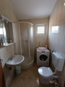 Koupelna v ubytování Studio Apartman Totus Tuus