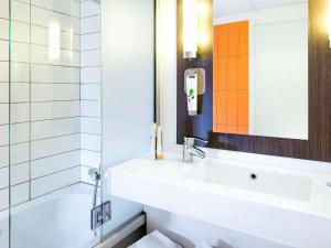 Koupelna v ubytování Ibis Styles Lyon Centre - Gare Part Dieu
