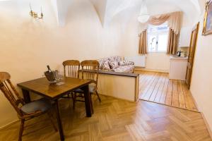 Posezení v ubytování Apartments U Krále Brabantského