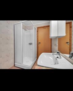 Koupelna v ubytování PS apartment