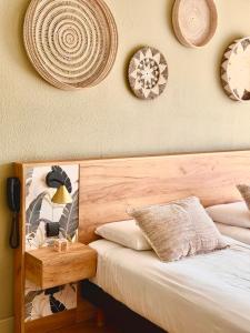 Voodi või voodid majutusasutuse CAPAO Beach Hôtel toas