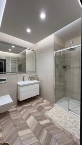 Kúpeľňa v ubytovaní BUNASTA Apartments