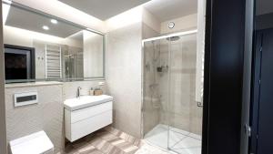 Kúpeľňa v ubytovaní BUNASTA Apartments + 20 fotografií