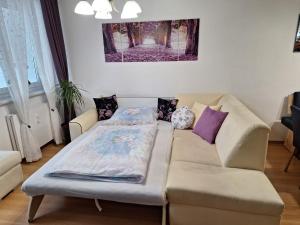 Posezení v ubytování Ferienwohnung Sölkner