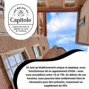 an art cut installation initiative at a building at Les Relais du Capitole - Appartements d'hôtes in Toulouse
