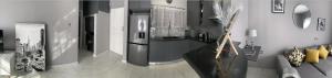 Ванная комната в Sipho City Stay - Luxury Apartment, Harare