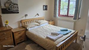 Postel nebo postele na pokoji v ubytování Howgill