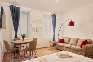 Posedenie v ubytovaní MALIXA - Apartment in the heart of Vienna next to Metro