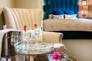 A bed or beds in a room at The Victoria