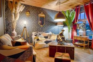 Istumisnurk majutusasutuses B&B Forêt d'Animaux