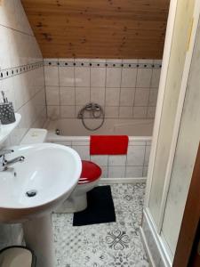 Vannituba majutusasutuses B&B Forêt d'Animaux