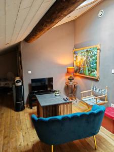 Posedenie v ubytovaní Chaleureux studio cœur St Jean Bellecour