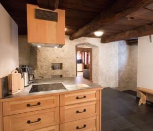 Køkken eller tekøkken på Hof Alpenjuwel