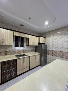 Η κουζίνα ή μικρή κουζίνα στο شقق العاصمة