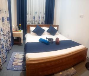 Letto o letti in una camera di ALEXANDRA HOME for foreign tourists only