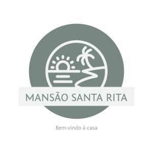 a logo for a beach resort in marsico santaigrica at Mansao Santa Rita in Cumbuco