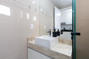 Koupelna v ubytování Sanloft Comfort Expo Tiete Top 1 + 33 fotografií