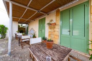 Αίθριο ή υπαίθριος χώρος στο Podere Fossarunza di Carlo Manzo