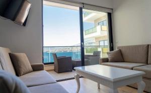 Istumisnurk majutusasutuses Golden Beach Residence - Luxury Apartments