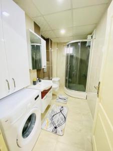 Koupelna v ubytování Konyaaltı tatil evleri & konaklama Türkiye - Antalya